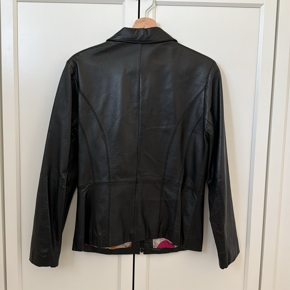 Wilsons Leather Maxima Black Leather Jacket - Picture 2 of 4